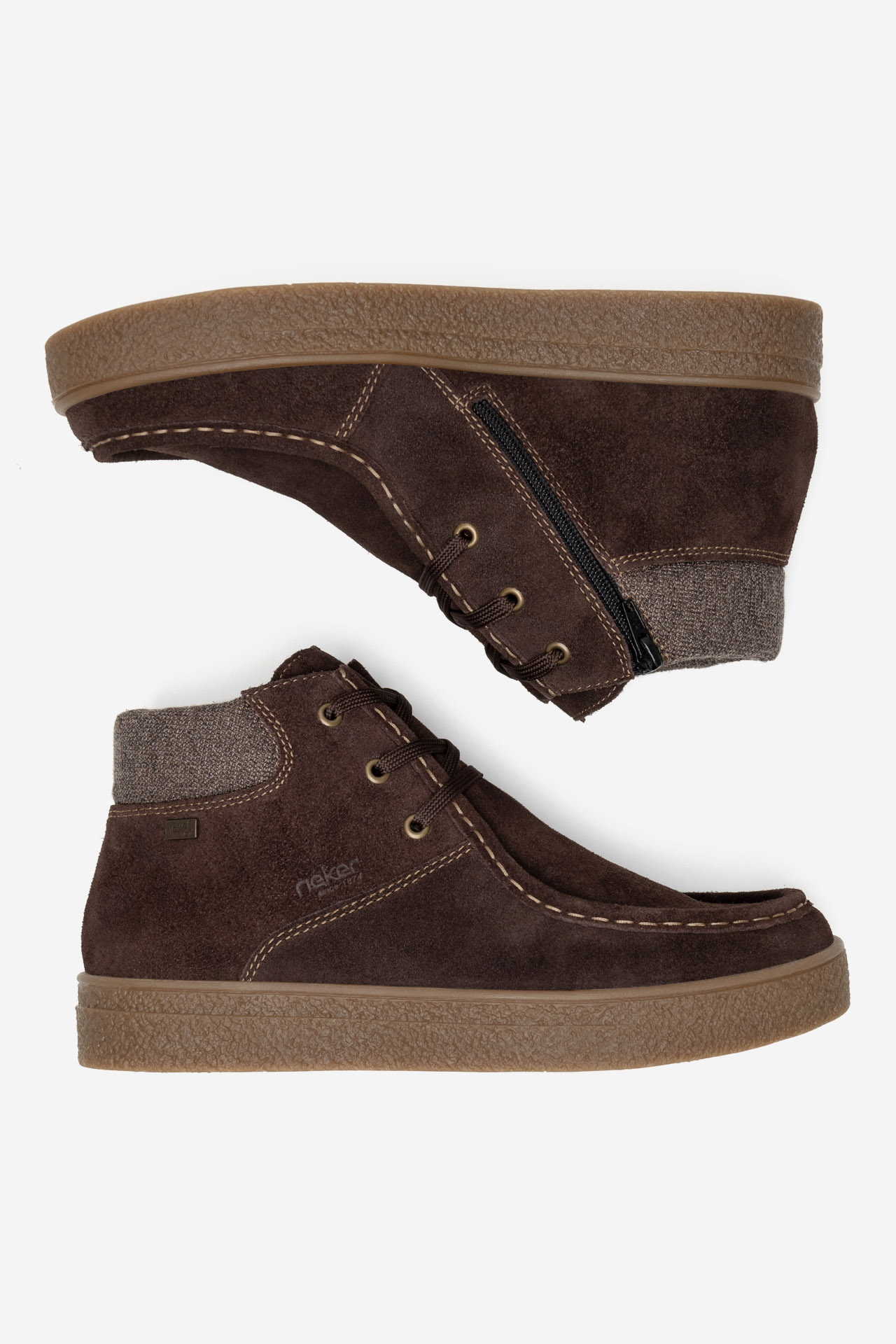 Kotníková obuv HNĚDÁ