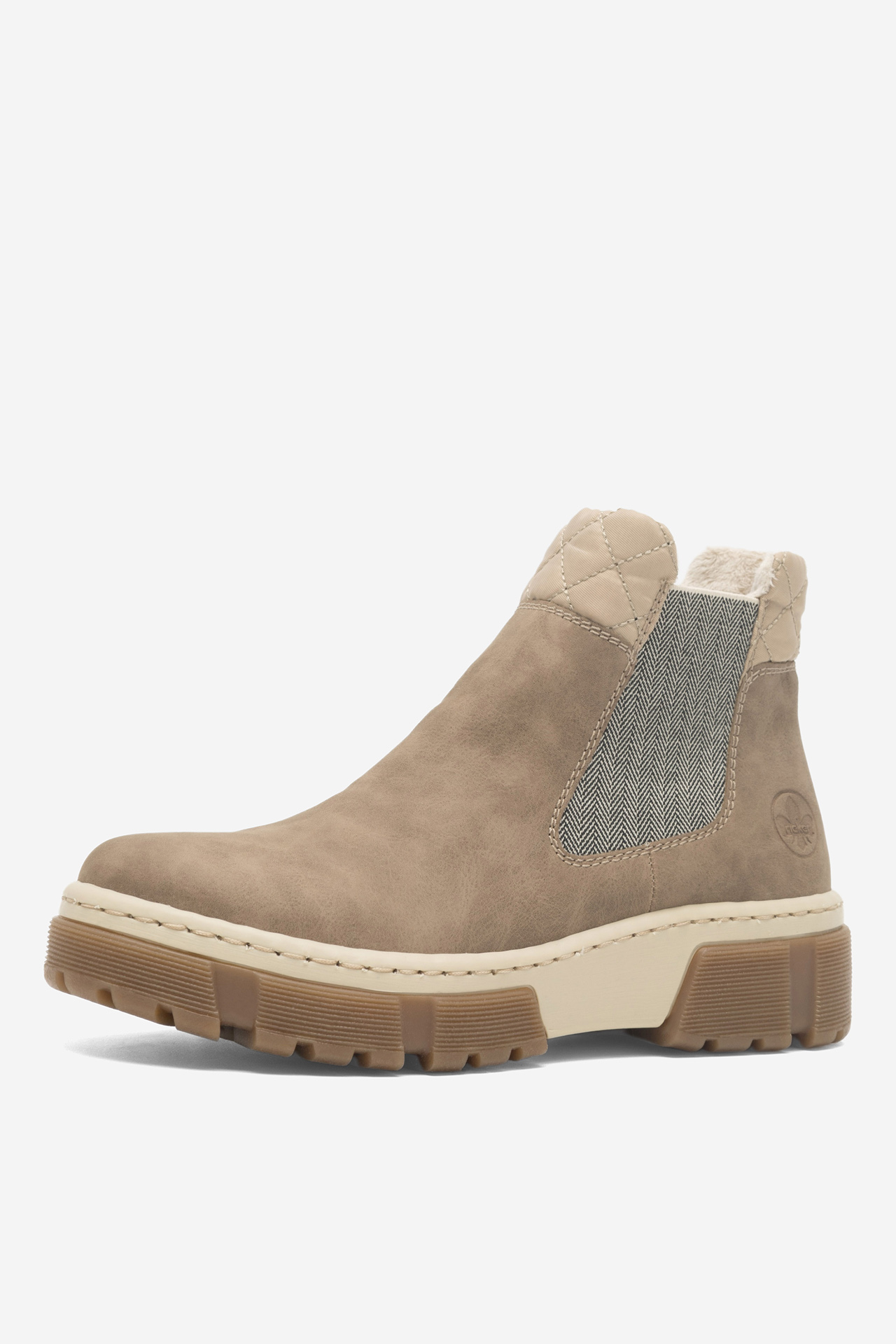 Kotníková obuv BÉŽOVÁ