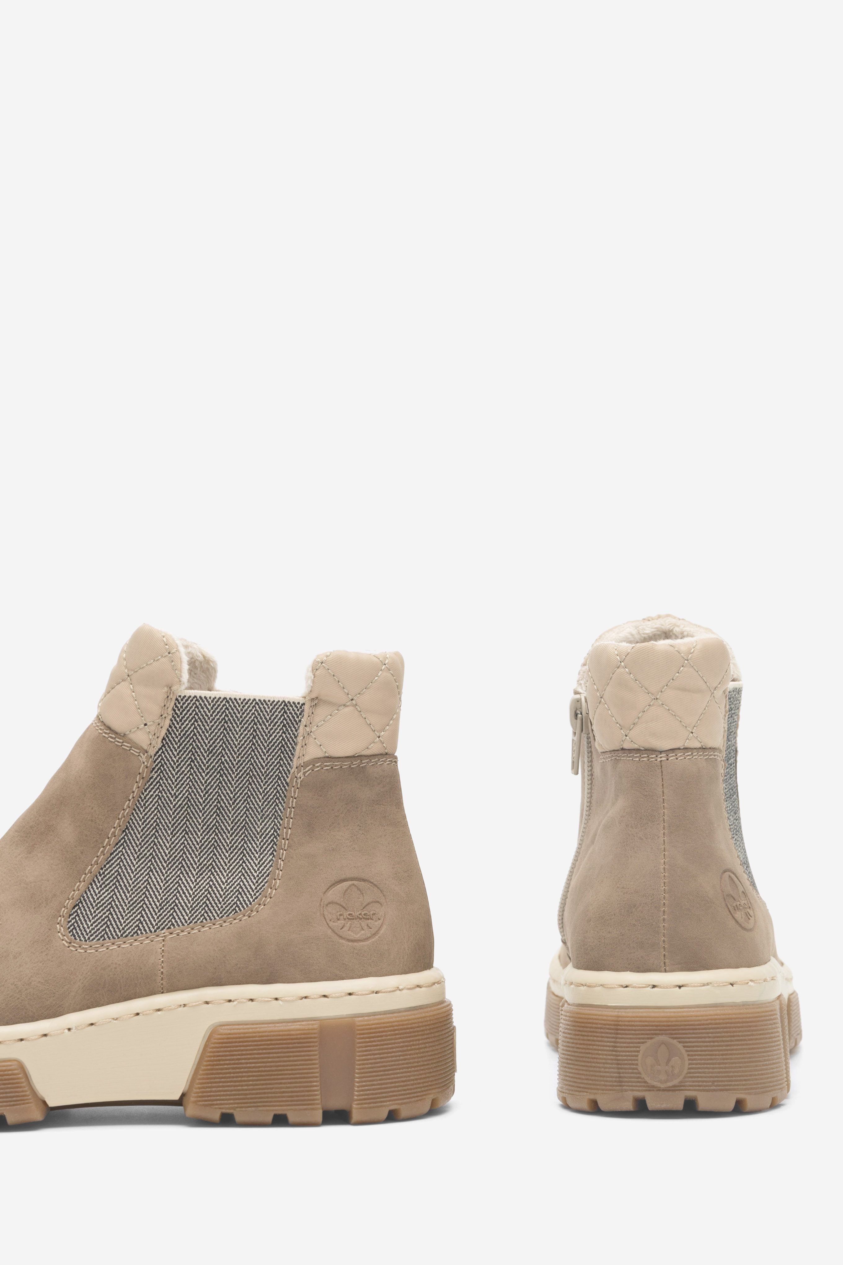 Kotníková obuv BÉŽOVÁ