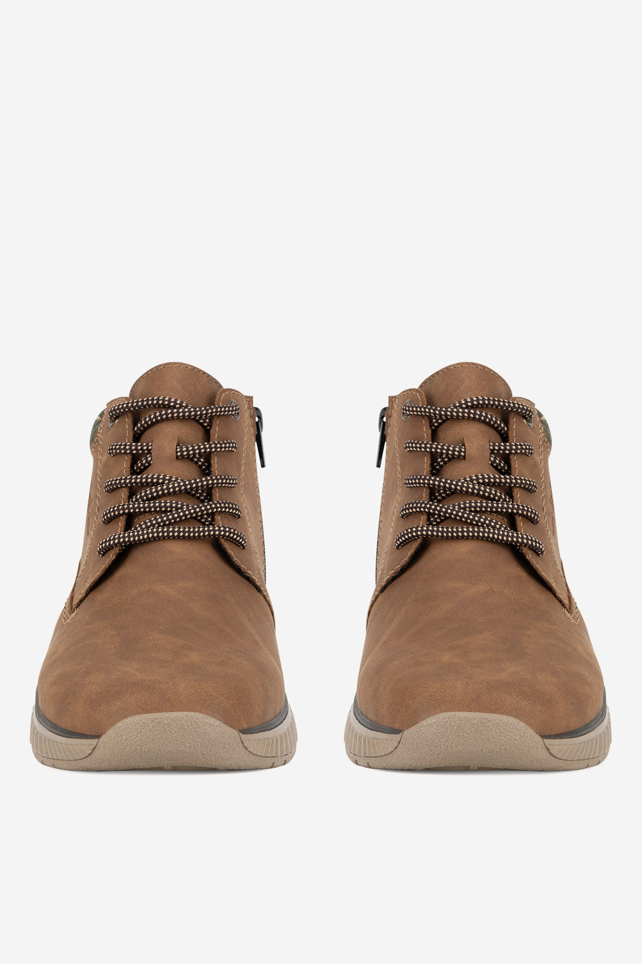 Kotníková obuv HNĚDÁ