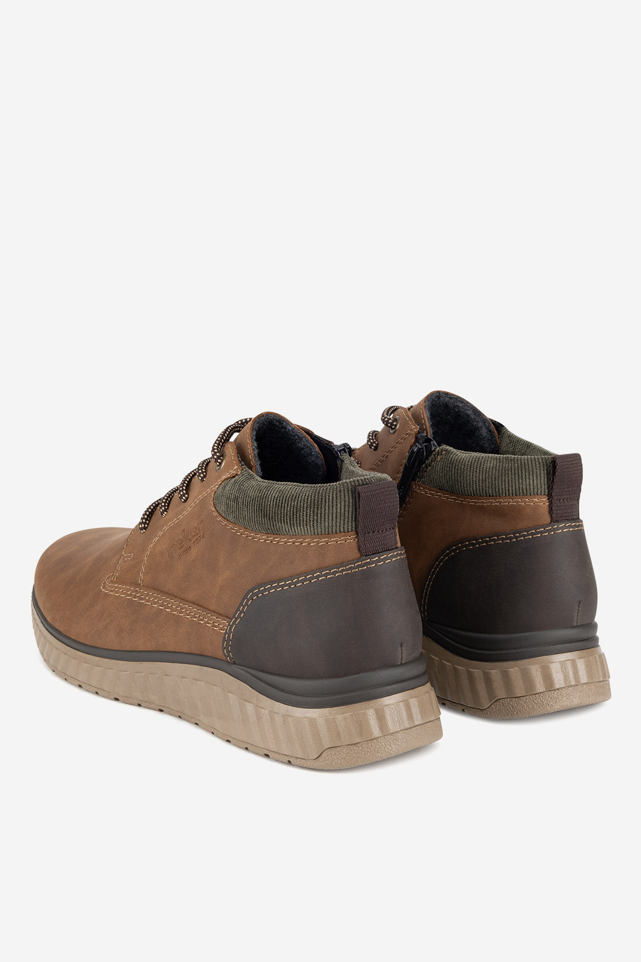 Kotníková obuv HNĚDÁ