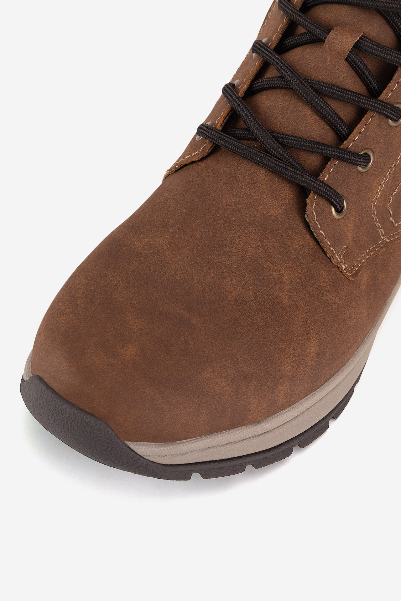 Kotníková obuv HNĚDÁ