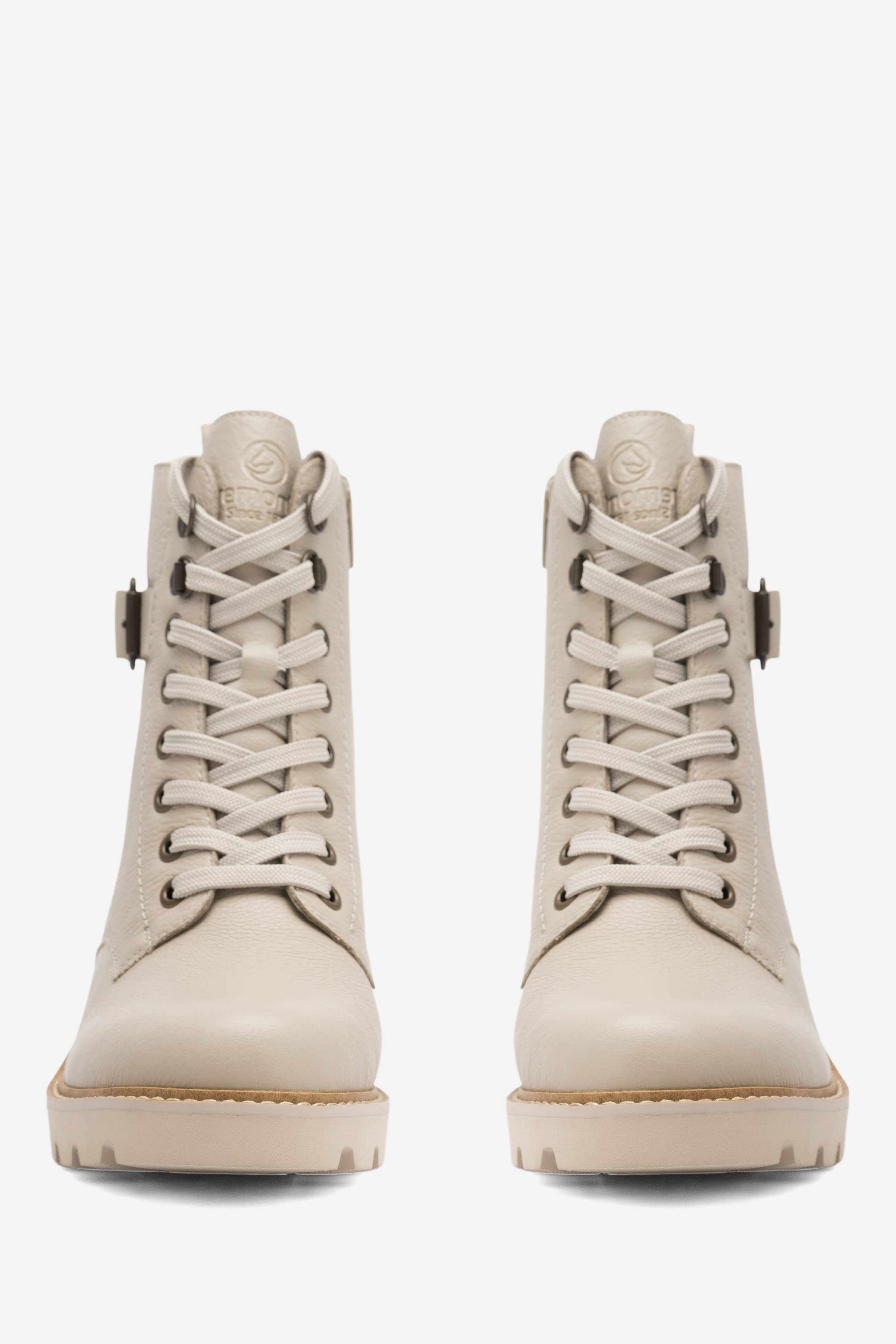 Kotníková obuv BÉŽOVÁ