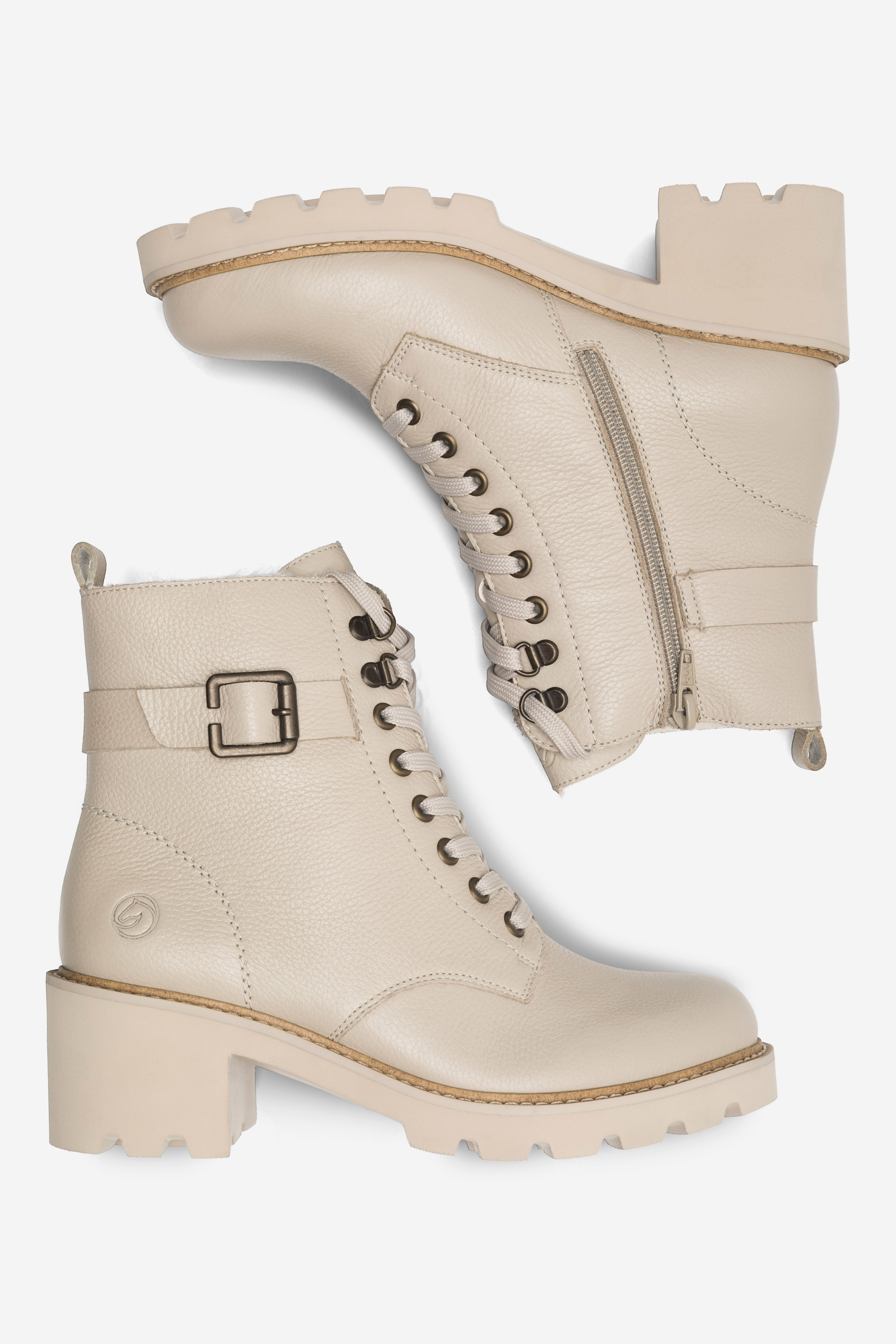 Kotníková obuv BÉŽOVÁ