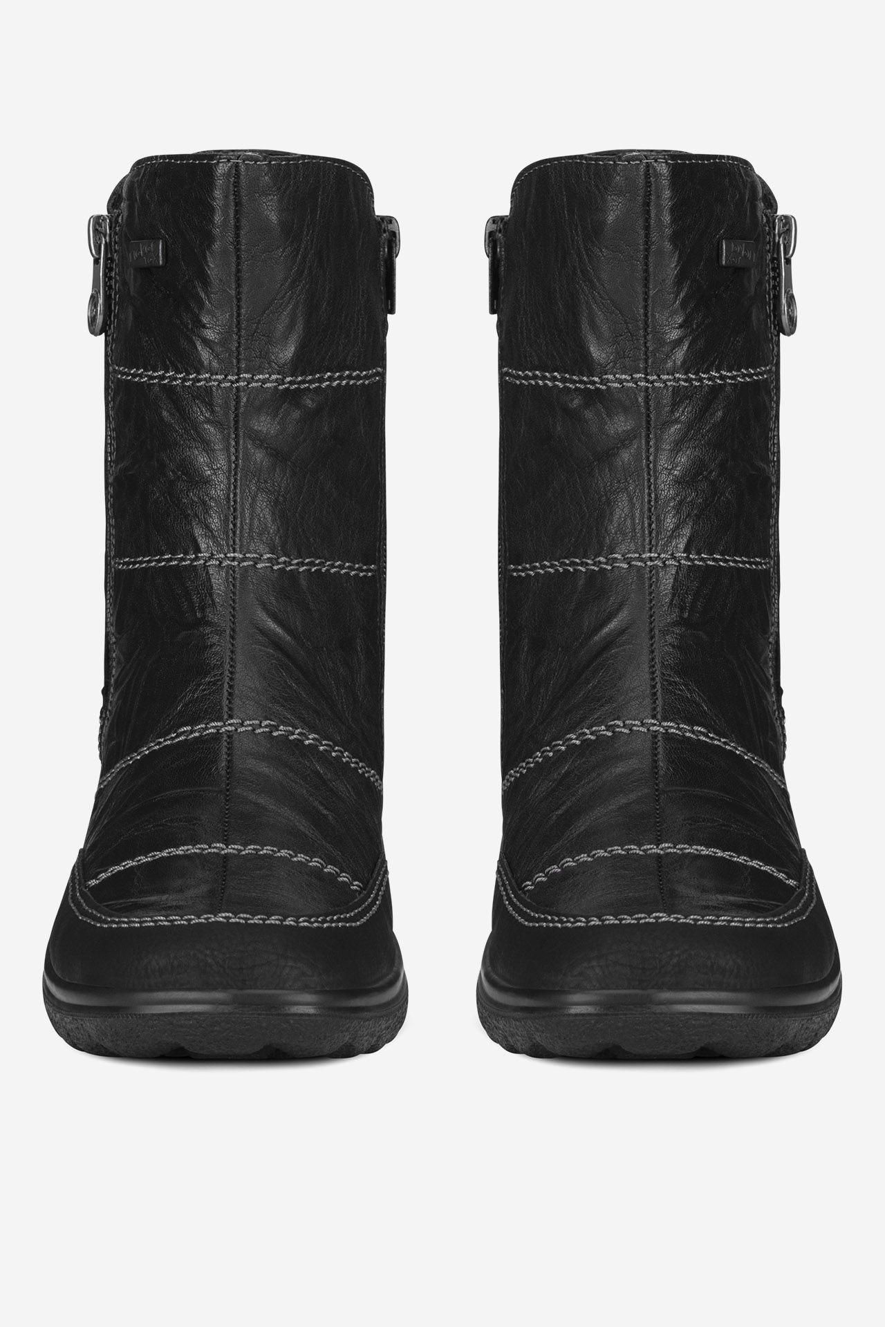 Členková obuv Čierna