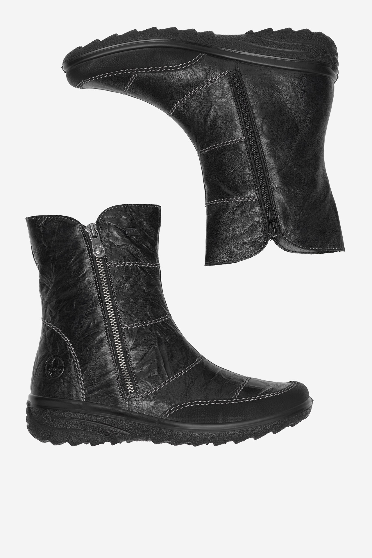 Členková obuv Čierna