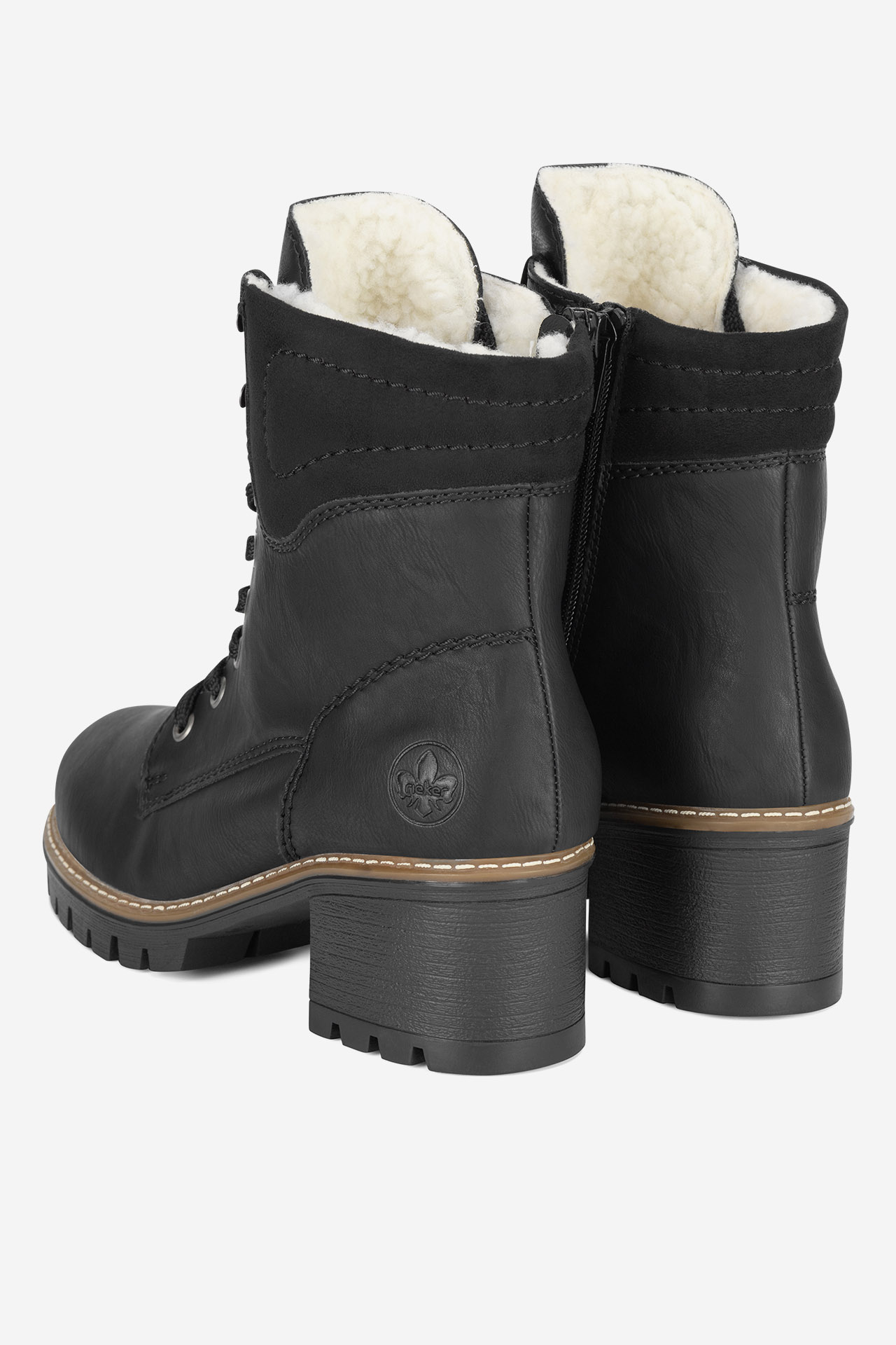 Kotníková obuv ČERNÁ