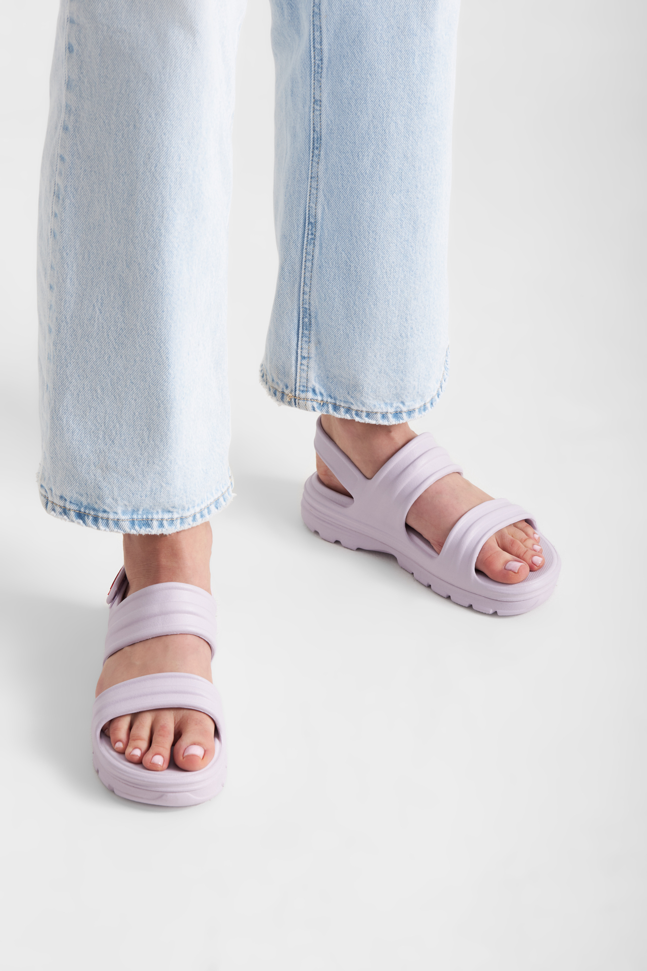 Szandál HUNTER WFD4036EVA-TME VILÁGOSLILA