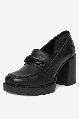 Čevlji s peto Rieker Y4150-01 Črna