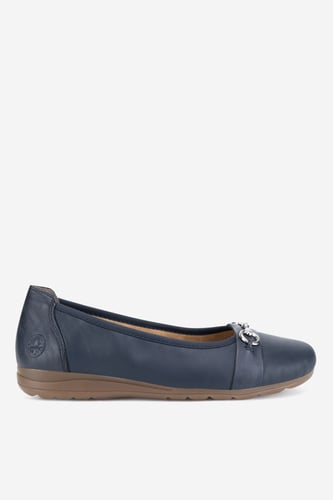 Balerinke Rieker L9360-14 Mornarsko modra