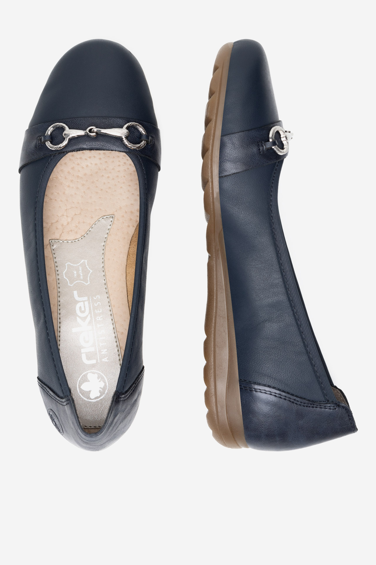 Pantofi cu toc BLEUMARIN ÎNCHIS