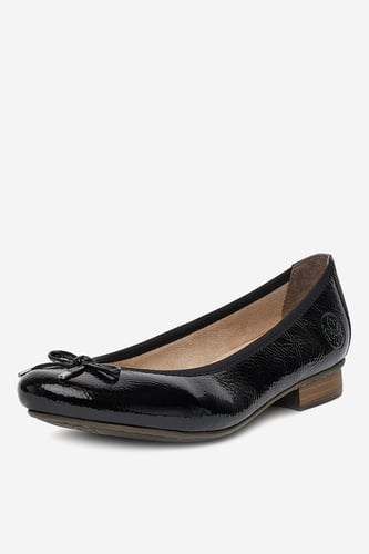 Balerinke Rieker 51950-00 Črna