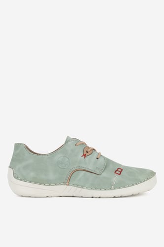 Polobotka Rieker 52528-52 Jasně zelená