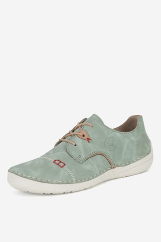 Polobotka Rieker 52528-52 Jasně zelená