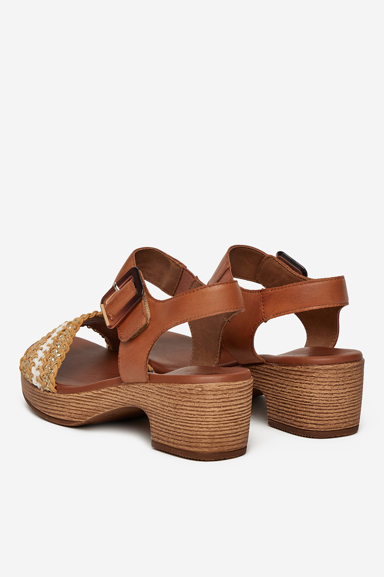 Sandály HNĚDÁ