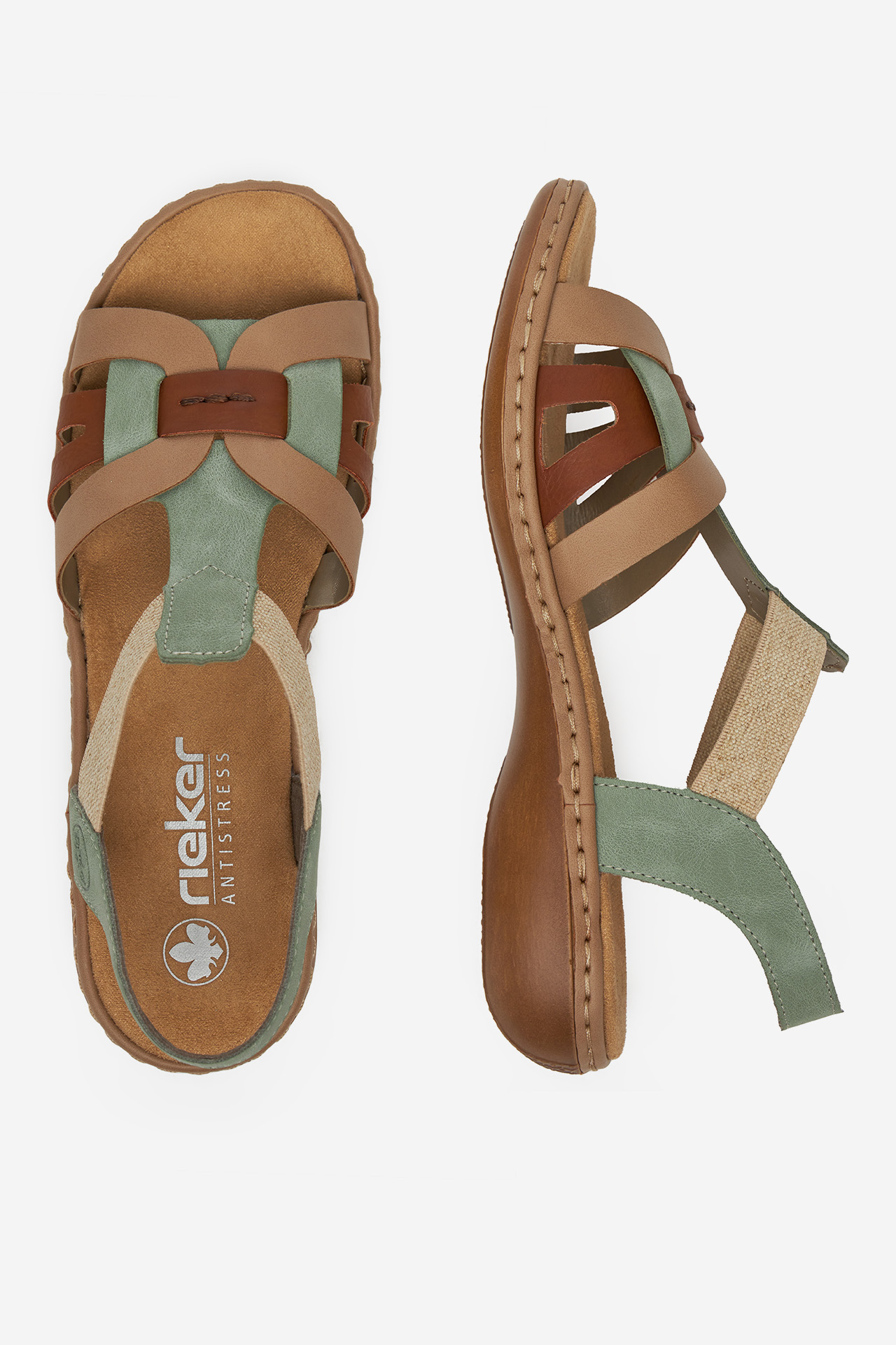 Sandale Rieker 65918-52 Verde - CCC.eu