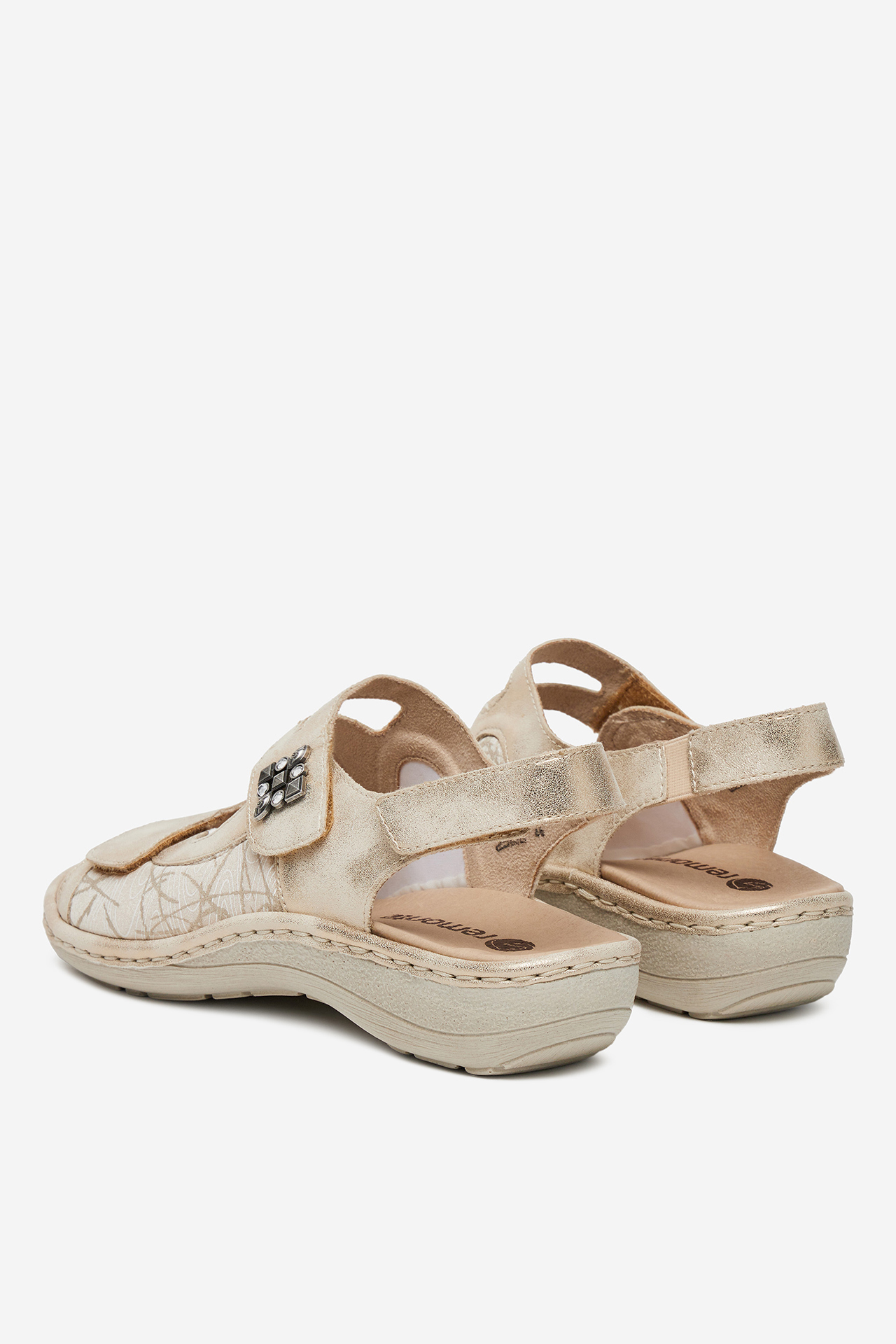 Sandály STŘÍBRNÁ