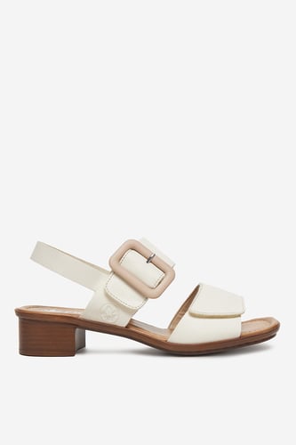 Sandali Rieker 62663-60 Krem