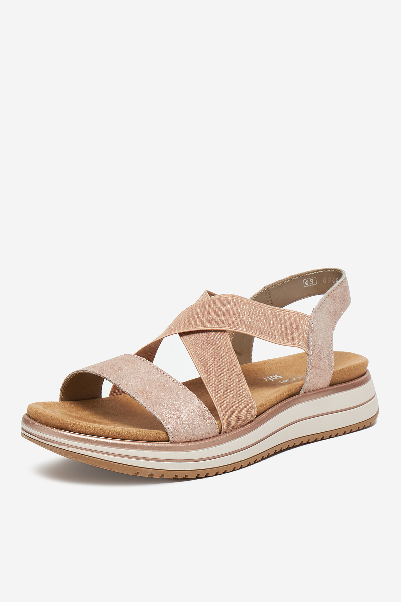 Sandály SVĚTLE RŮŽOVÁ