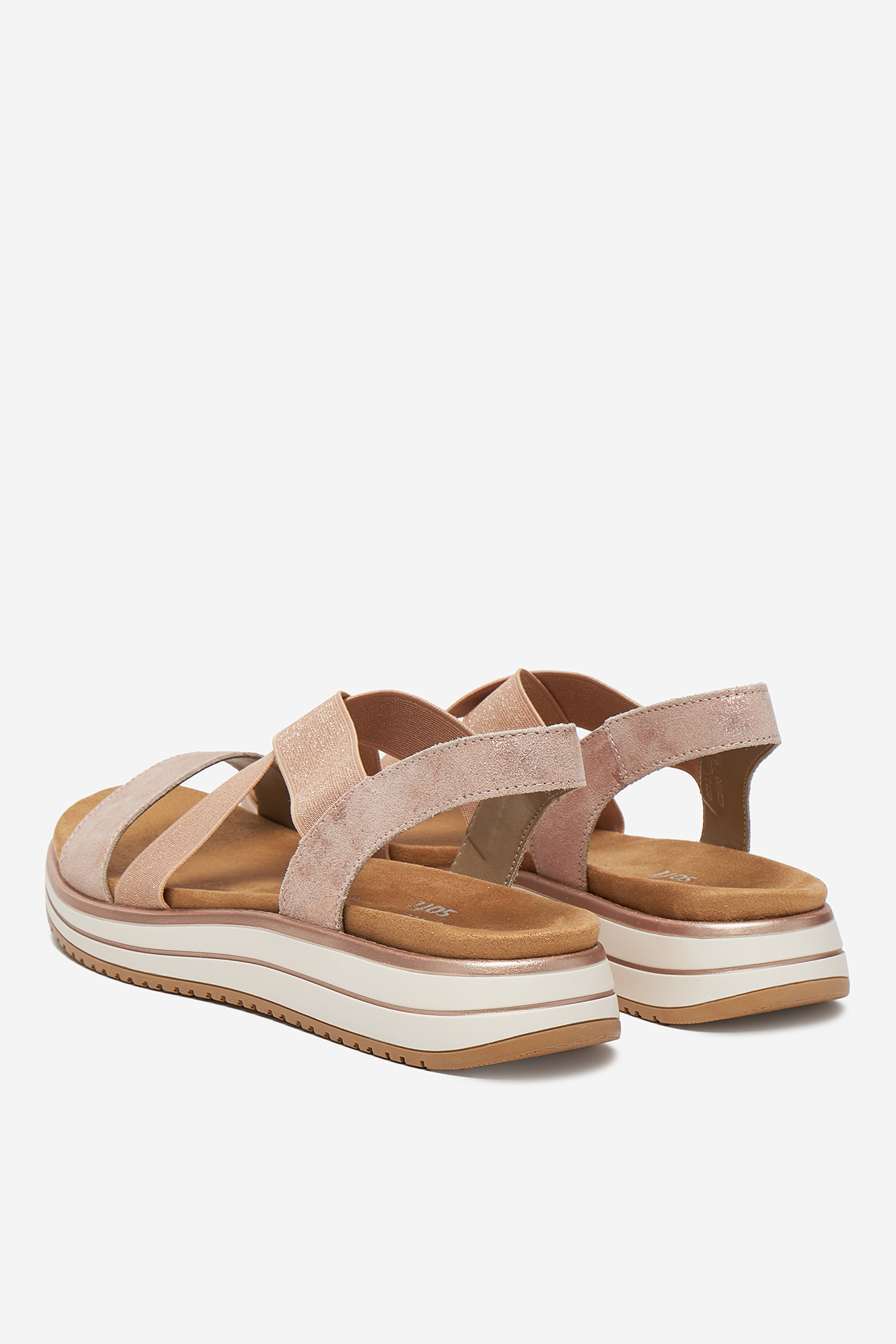 Sandály SVĚTLE RŮŽOVÁ