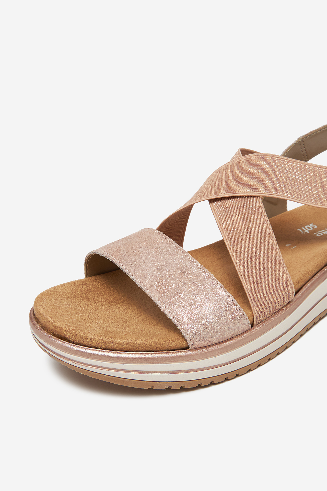 Sandály SVĚTLE RŮŽOVÁ