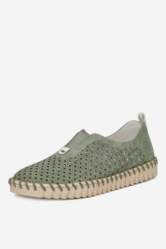 Espadrile Rieker N1963-52 Zelena