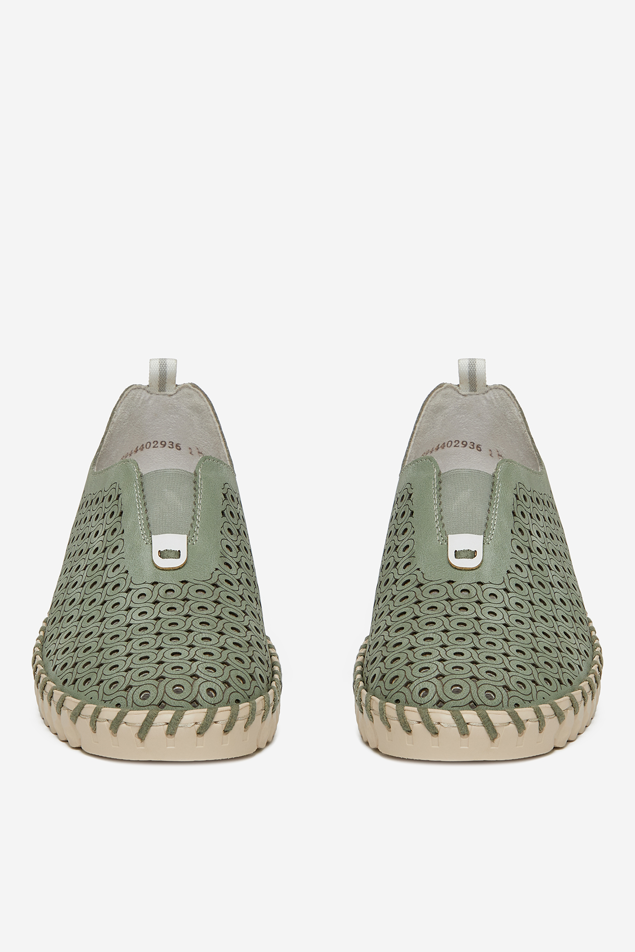 Espadrile Zelena