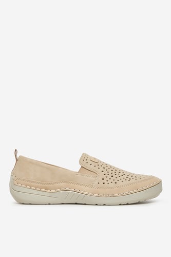 Polobotka Rieker 52551-62 Světle béžová