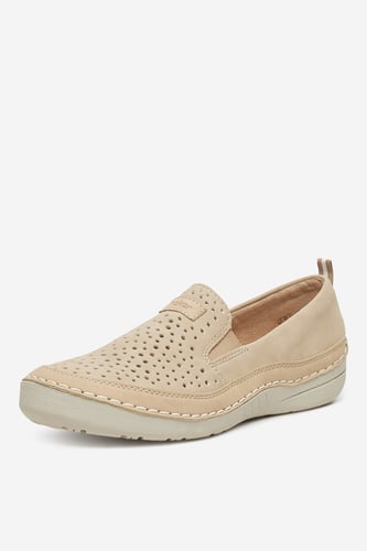 Polobotka Rieker 52551-62 Světle béžová