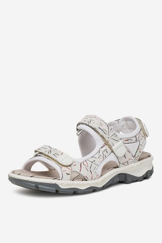 Sandali Rieker 68872-90 Bela