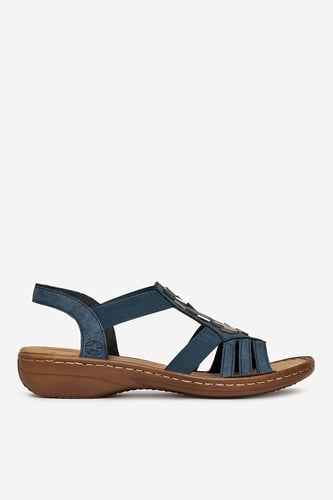 Sandály Rieker 60800-14 Temný blankyt