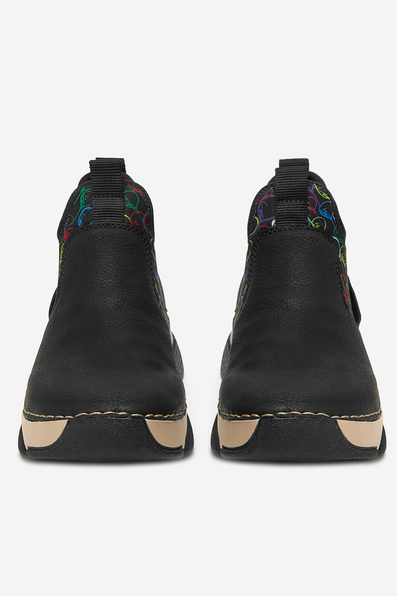 Kotníková obuv ČERNÁ