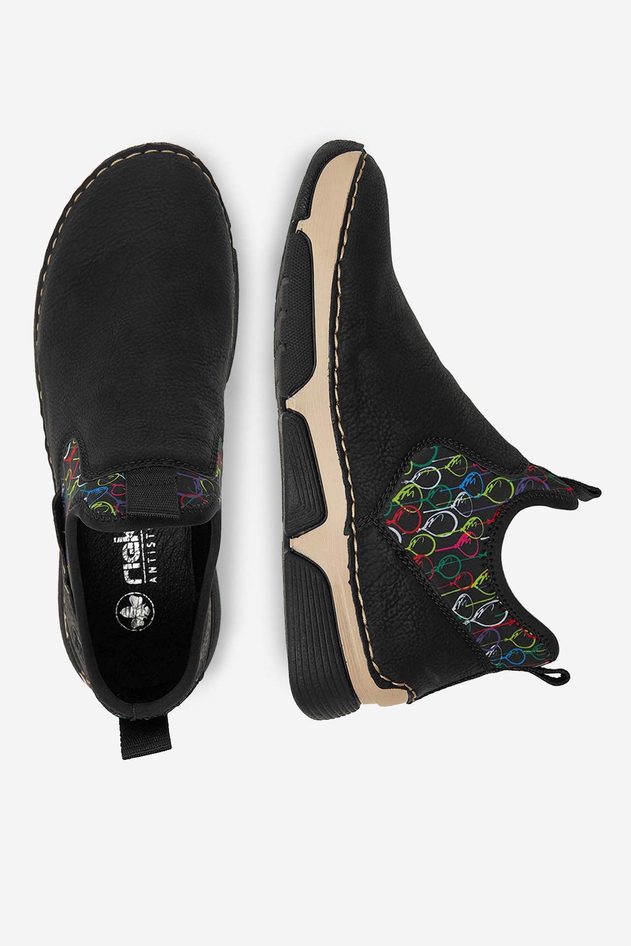 Kotníková obuv ČERNÁ