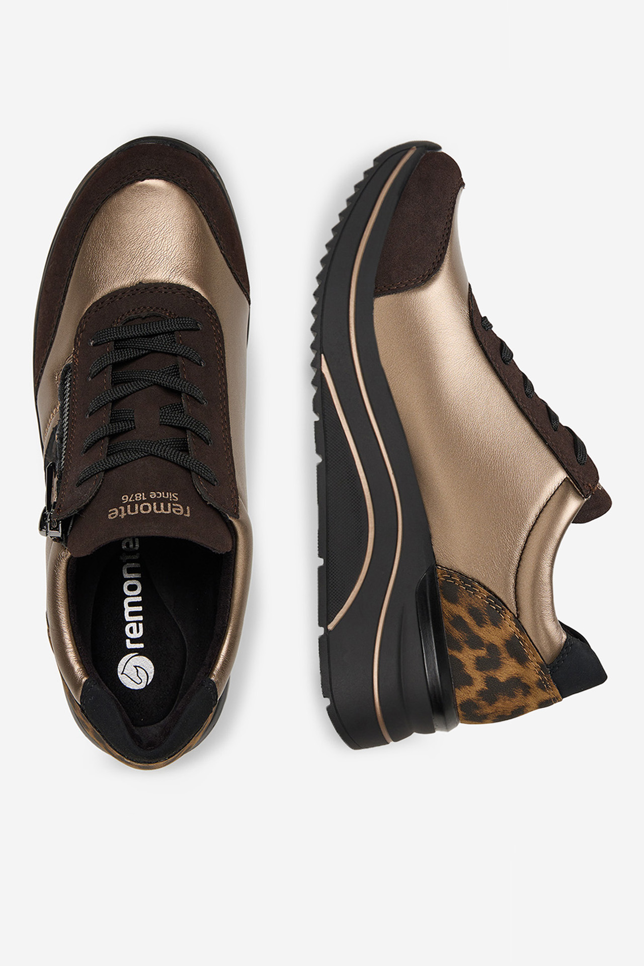 Tenisky TMAVĚ HNĚDÁ