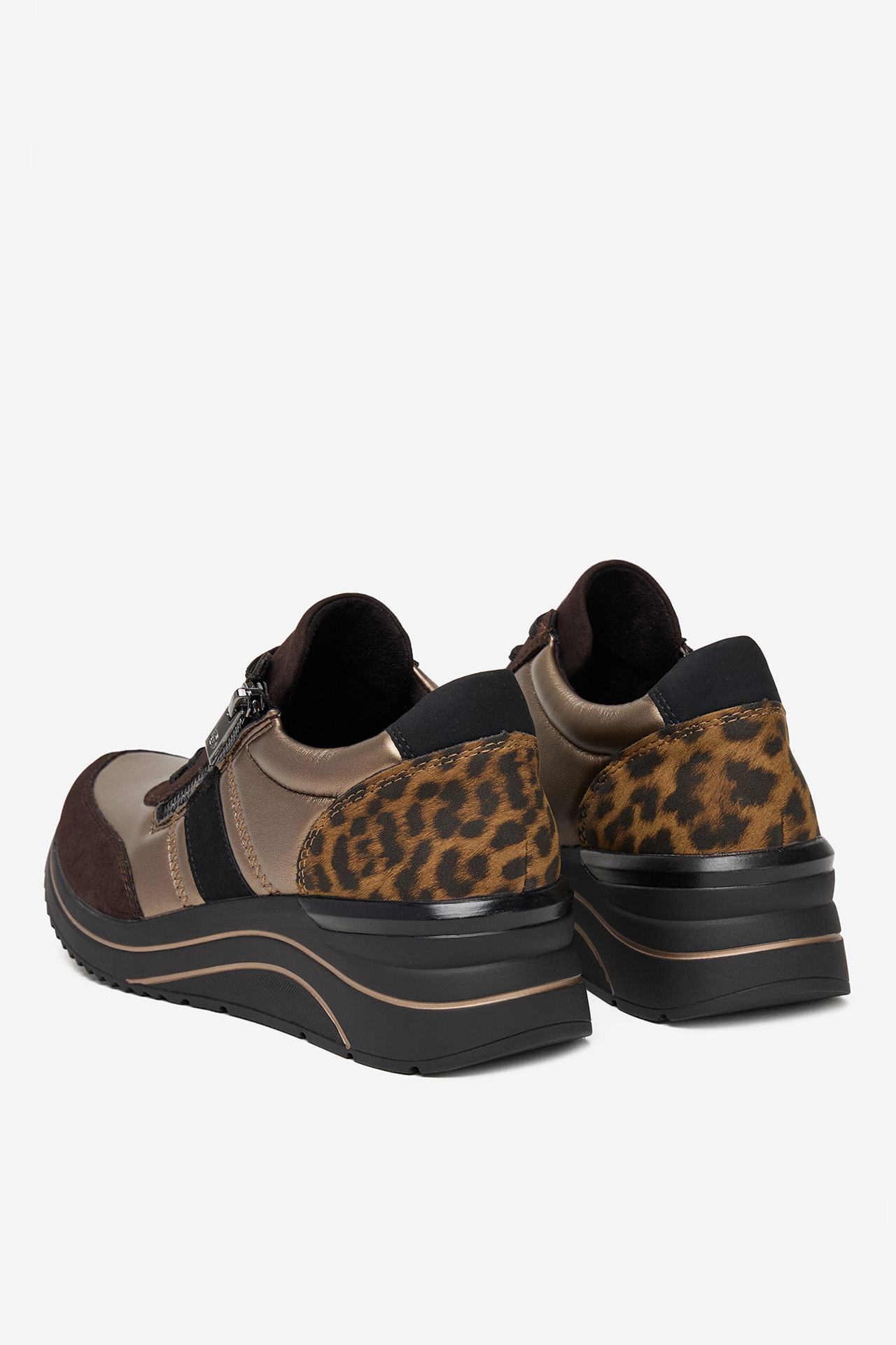 Tenisky TMAVĚ HNĚDÁ