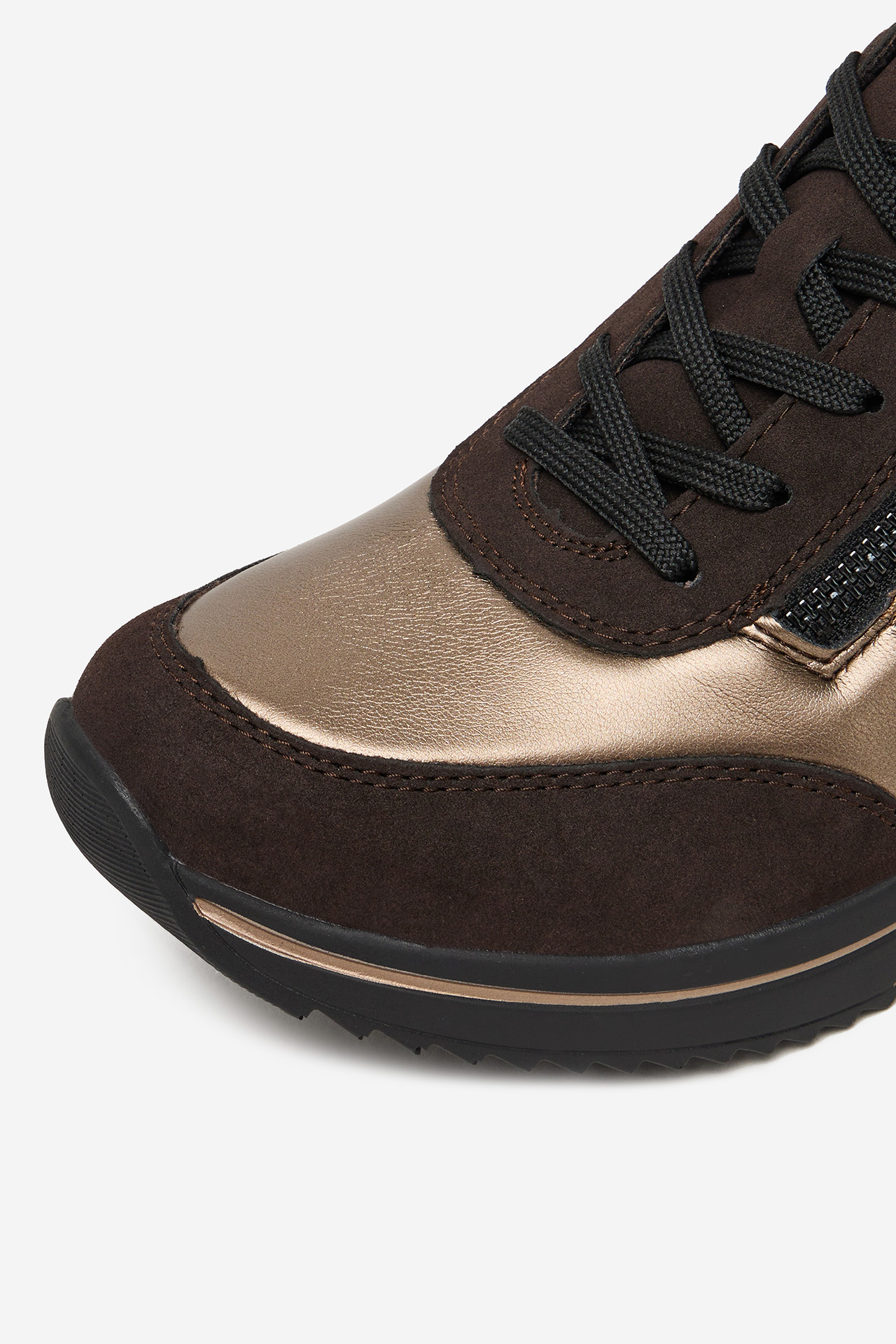 Tenisky TMAVĚ HNĚDÁ