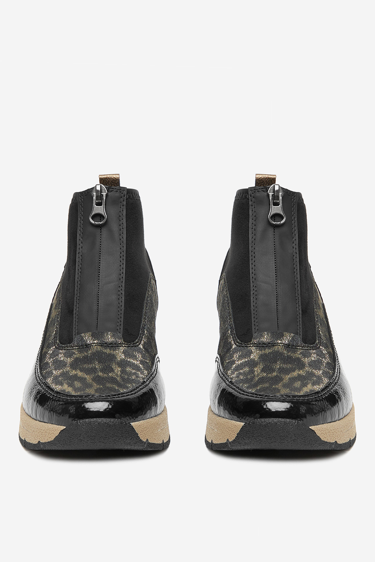 Kotníková obuv ČERNÁ