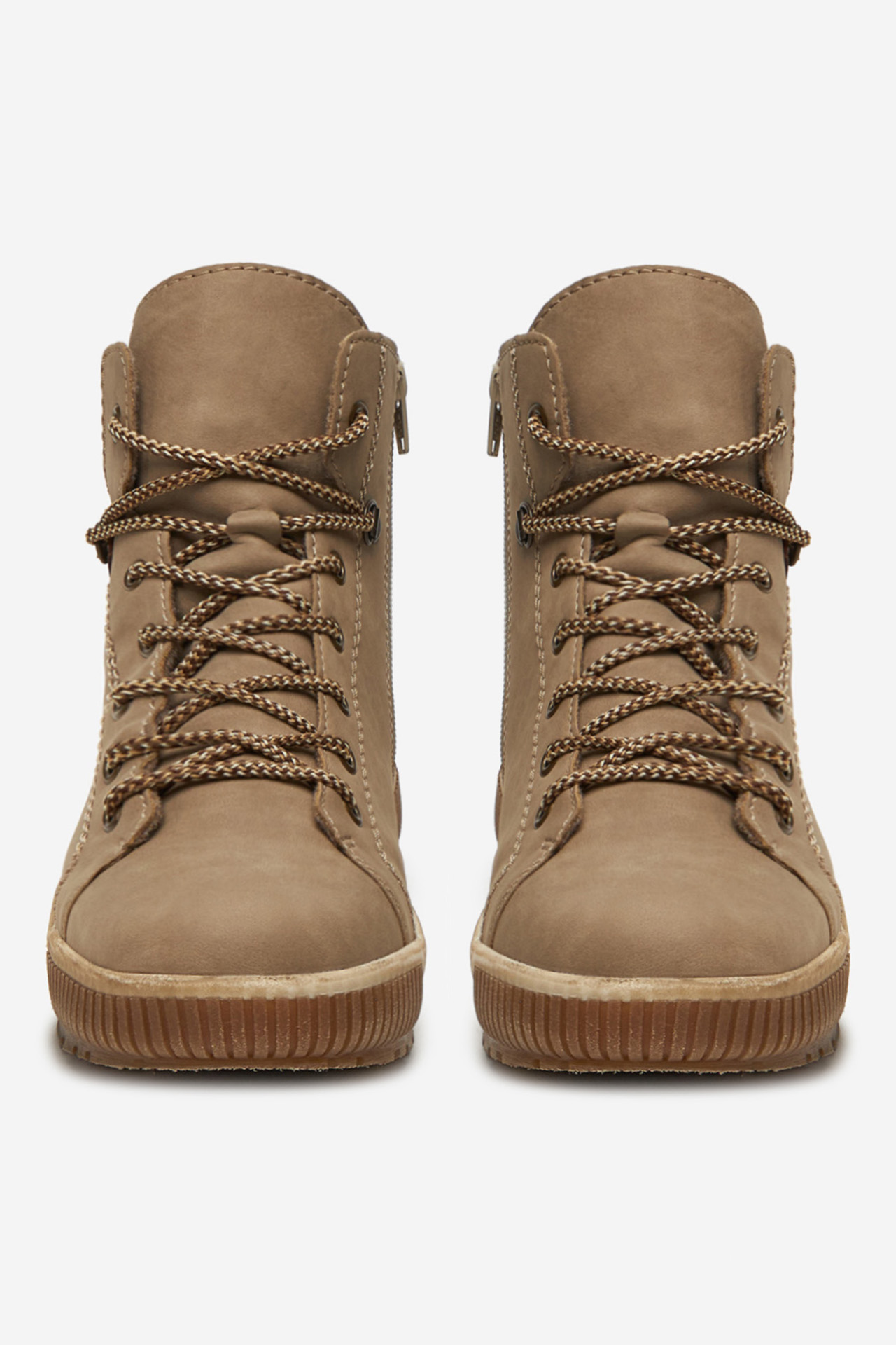 Šnurovacie topánky Béžová