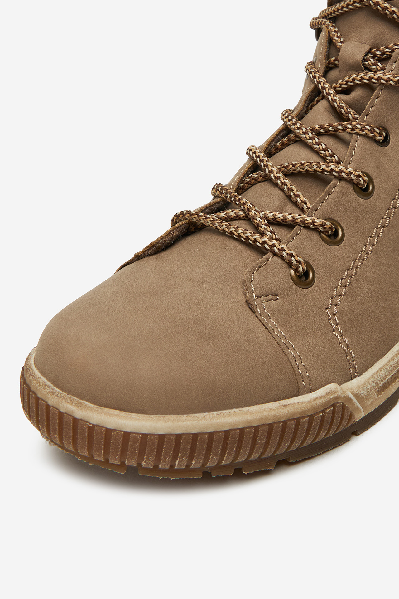 Šnurovacie topánky Béžová