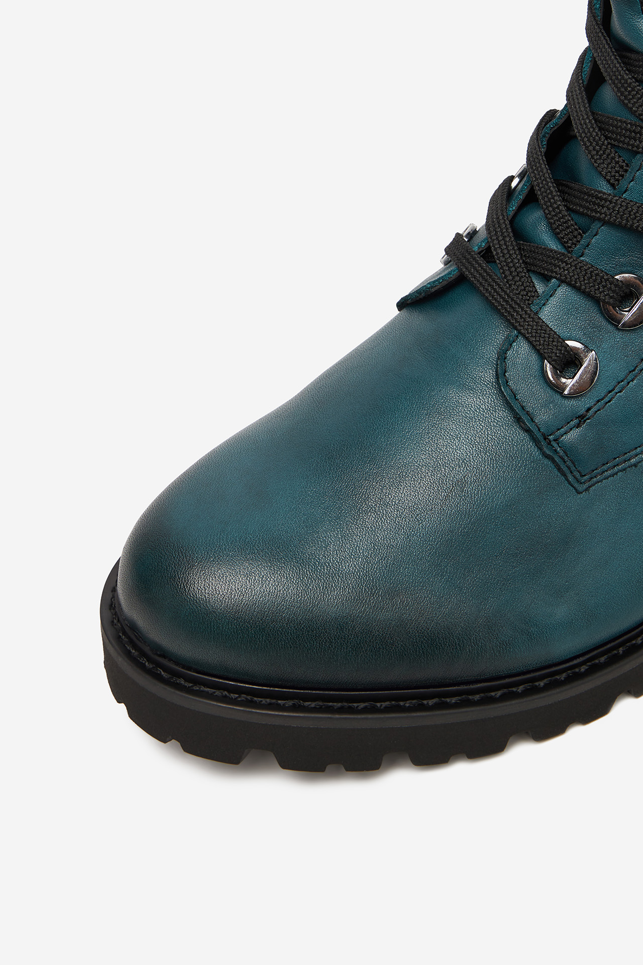 Gležnjače s vezicama Tirkizna