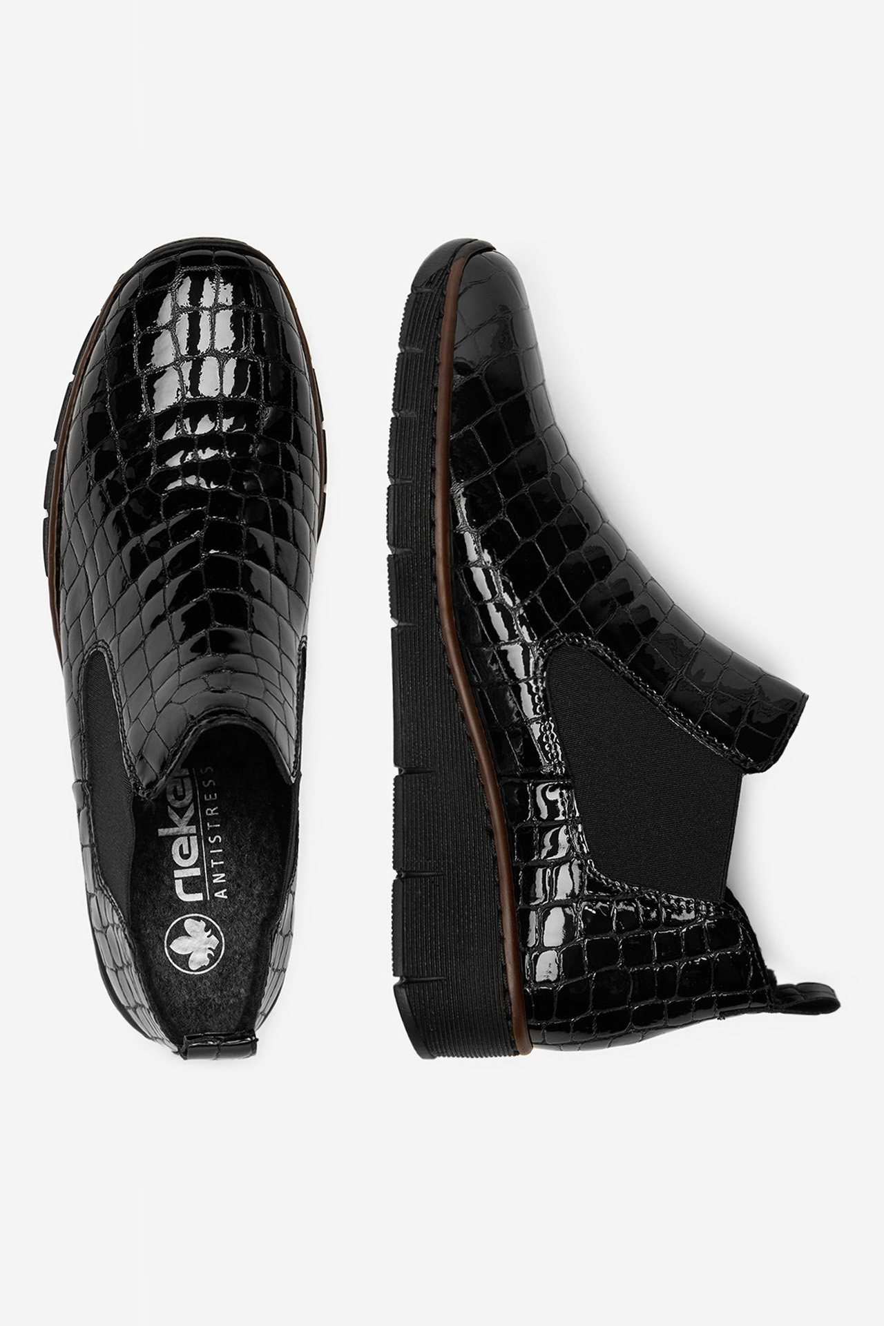 Gležnjarji chelsea Črna