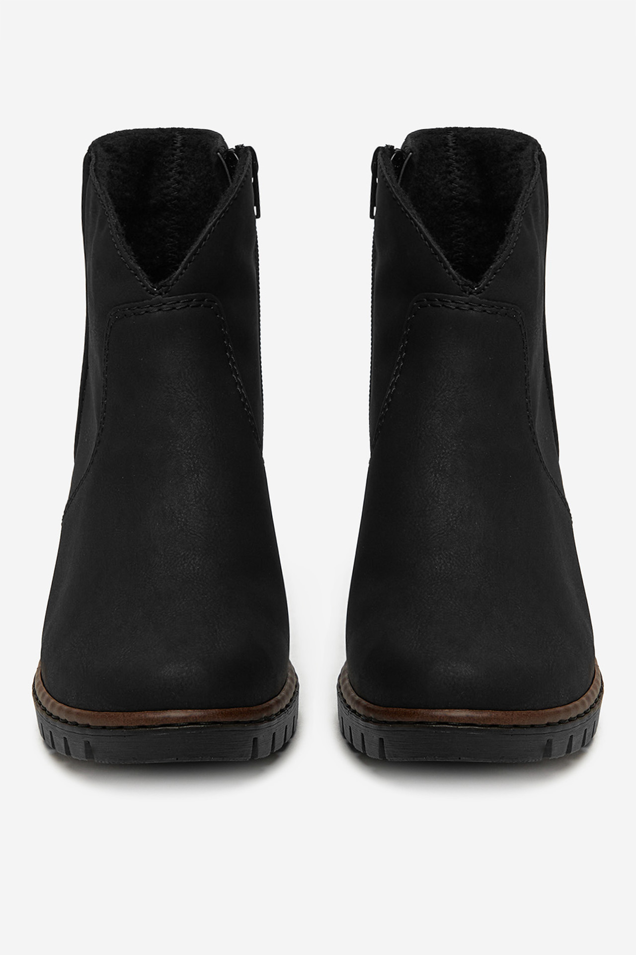 Kotníková obuv ČERNÁ