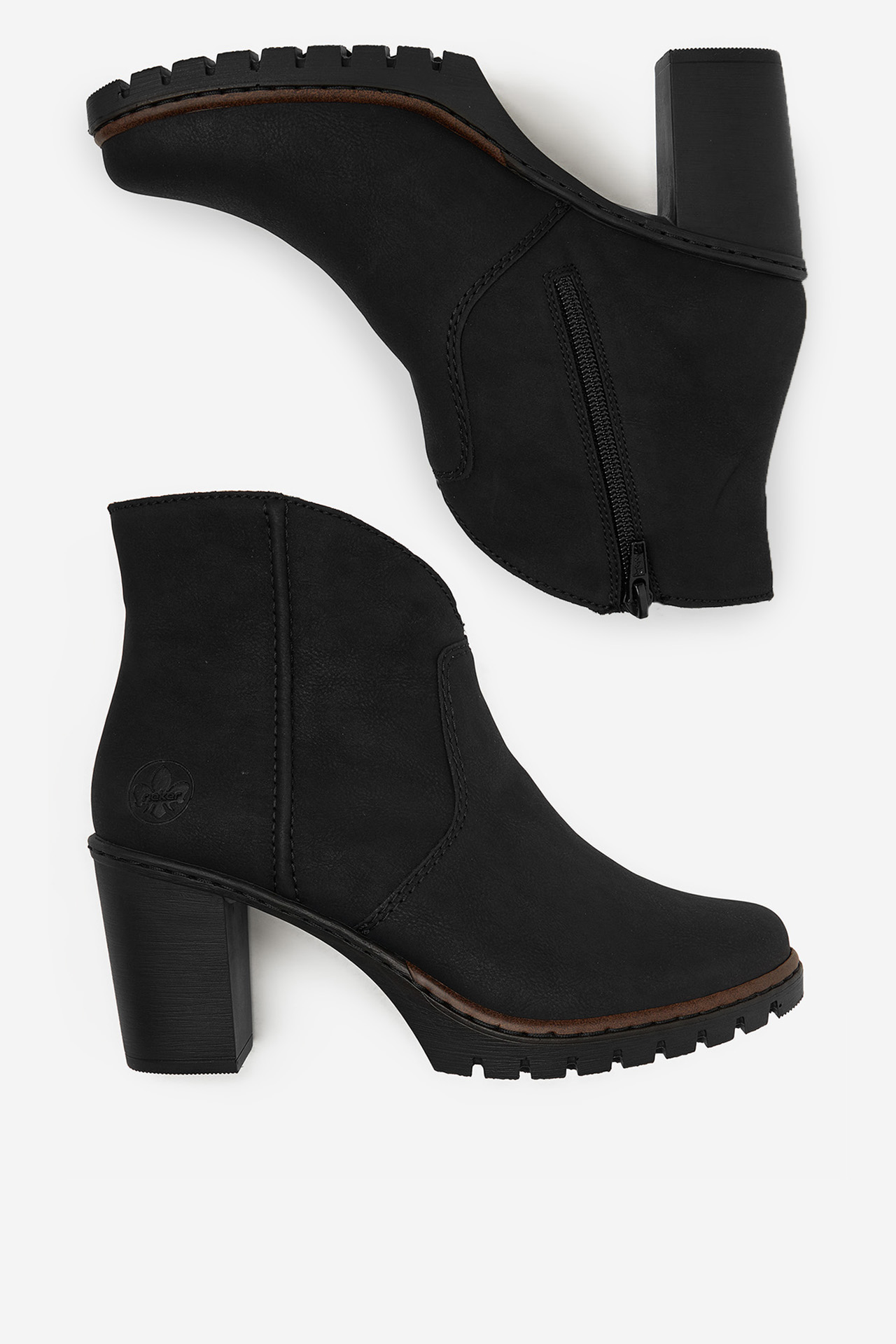 Kotníková obuv ČERNÁ