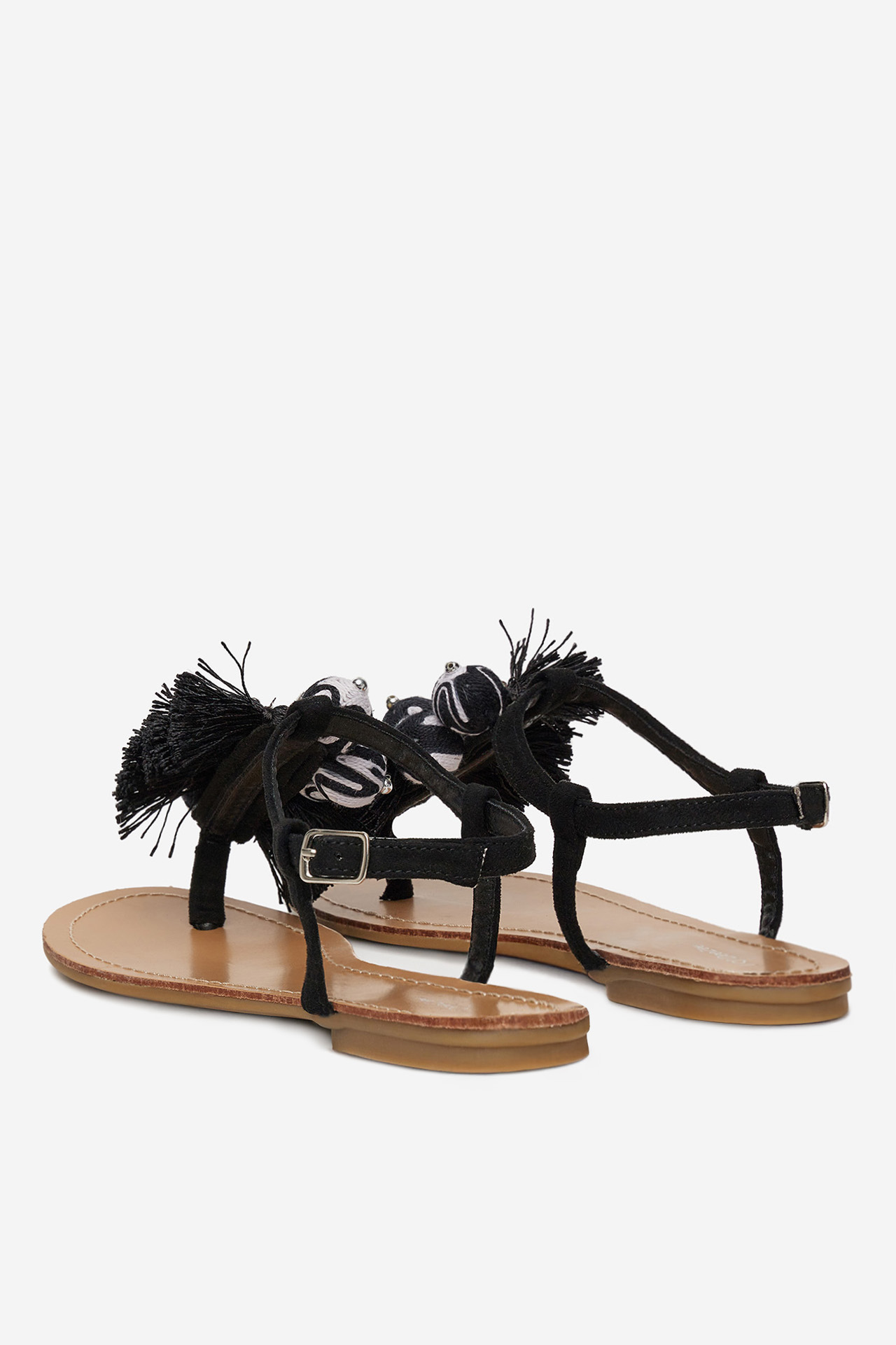 Sandále Čierna