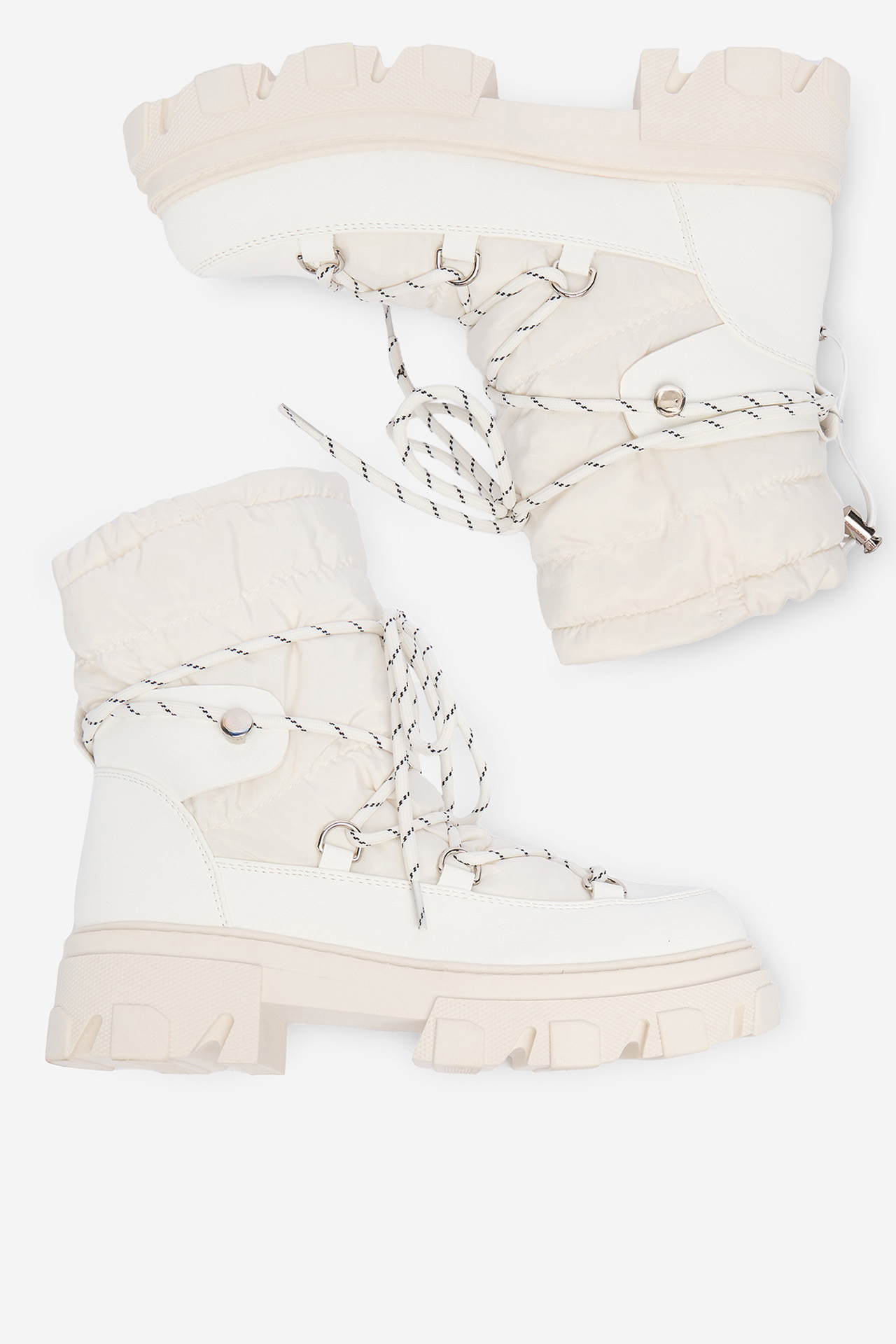 Škornji za sneg Bela