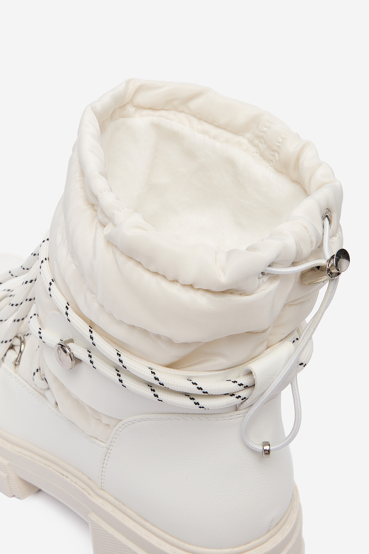 Škornji za sneg Bela