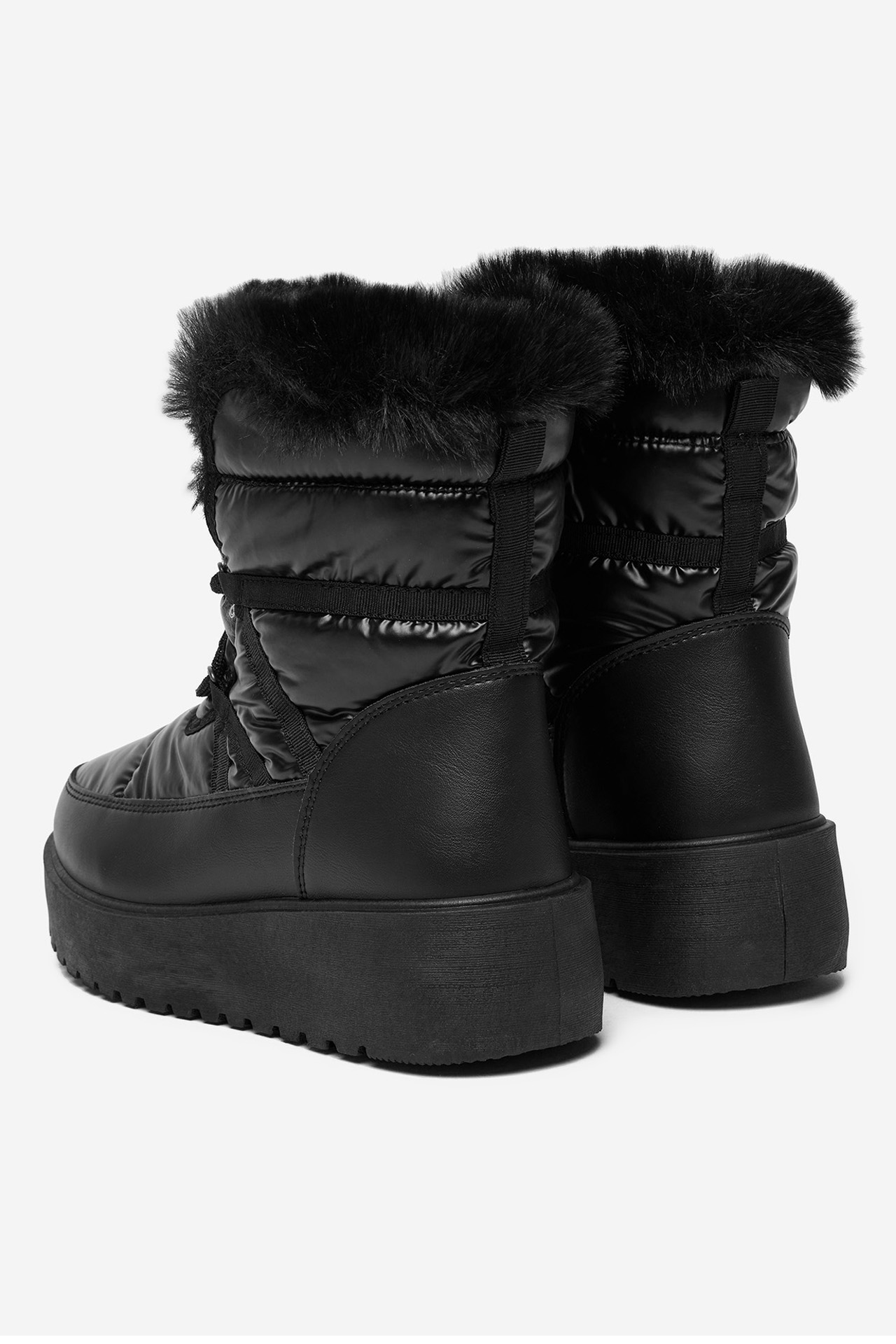 Kotníková obuv ČERNÁ