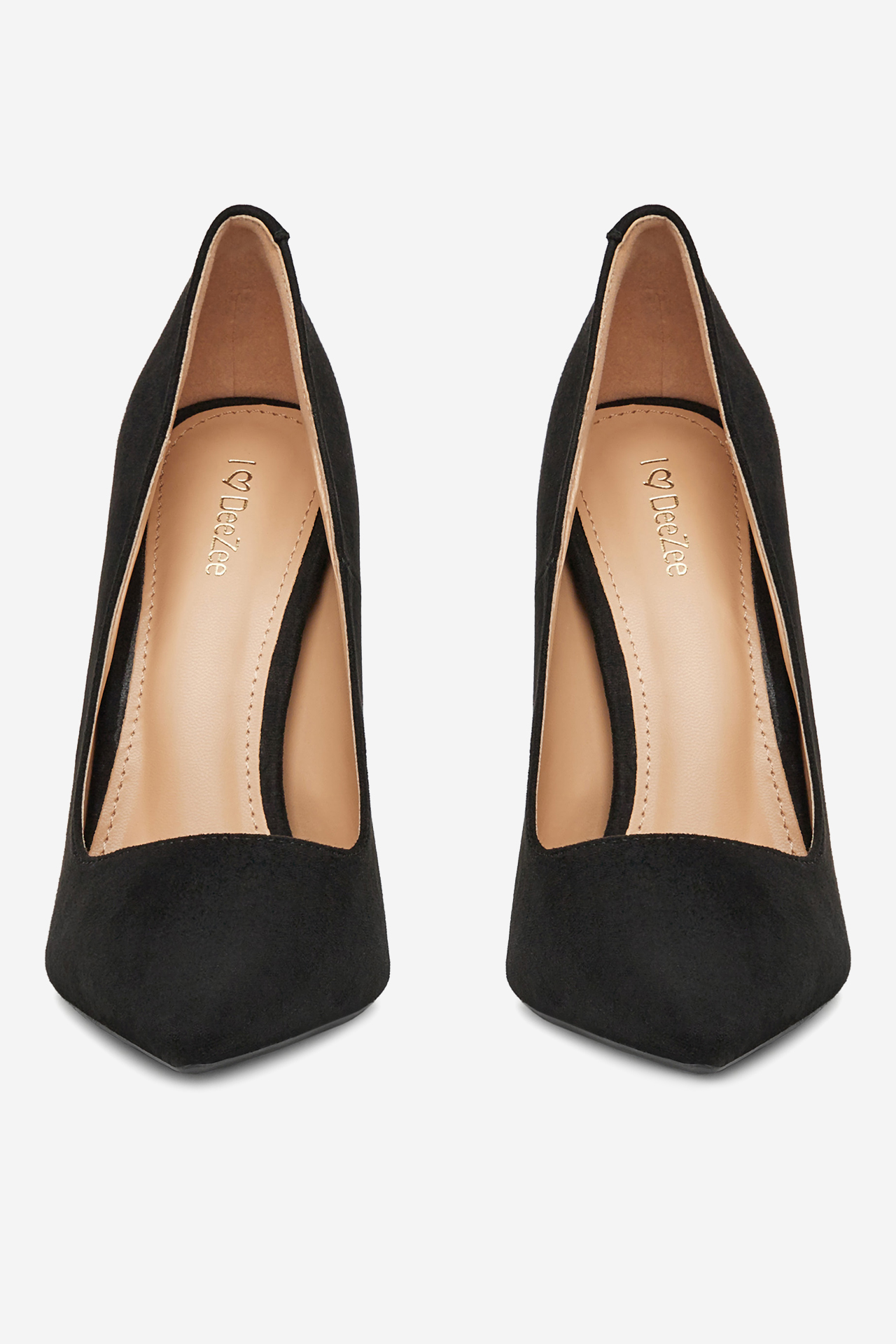 Čevlji z visoko peto Črna