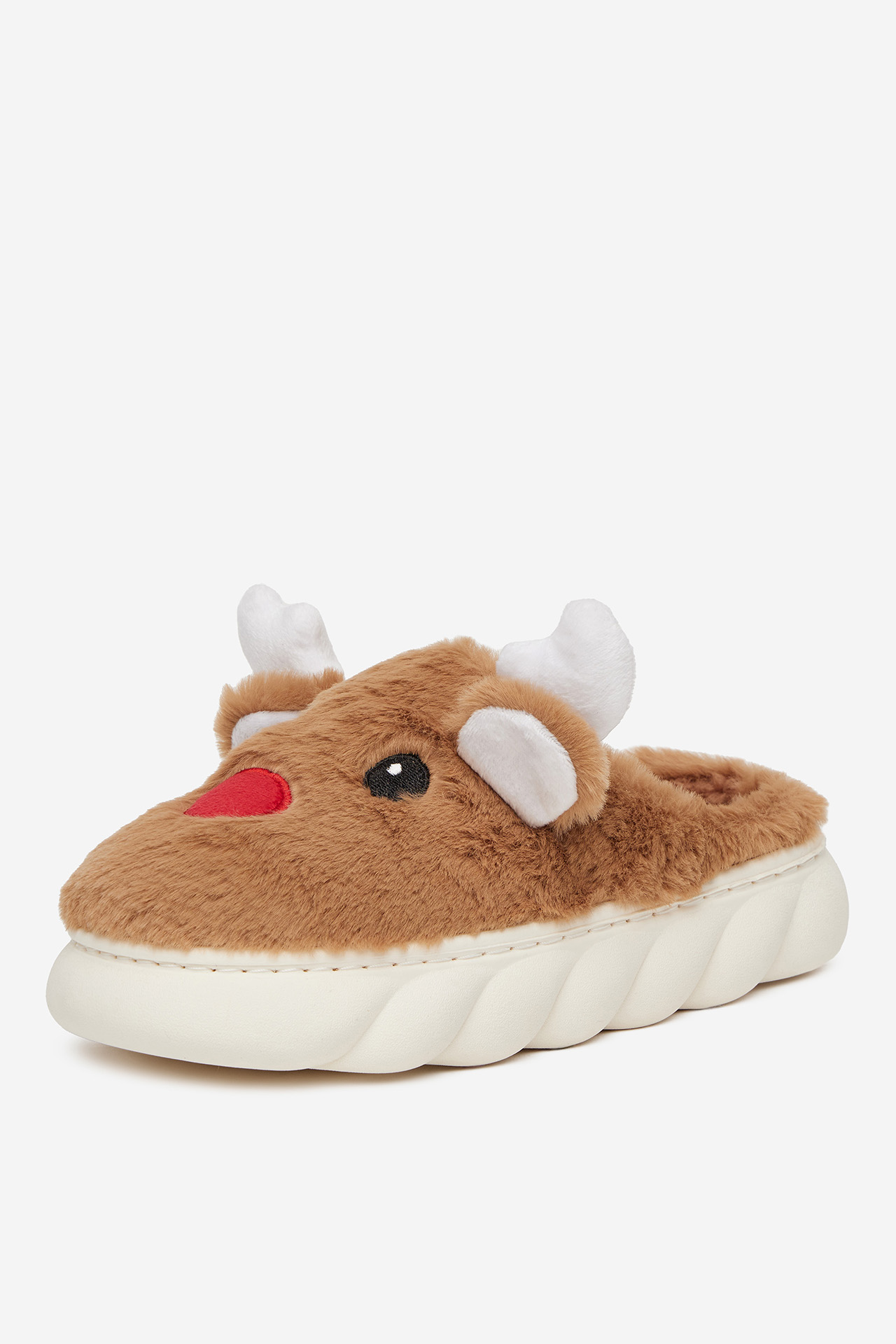 Papuče Svetlo hnedá