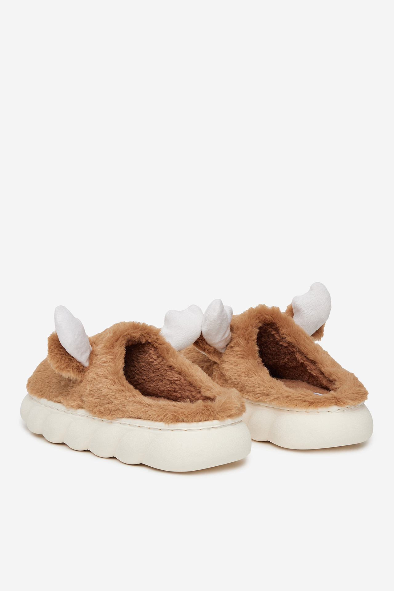 Papuče Svetlo hnedá